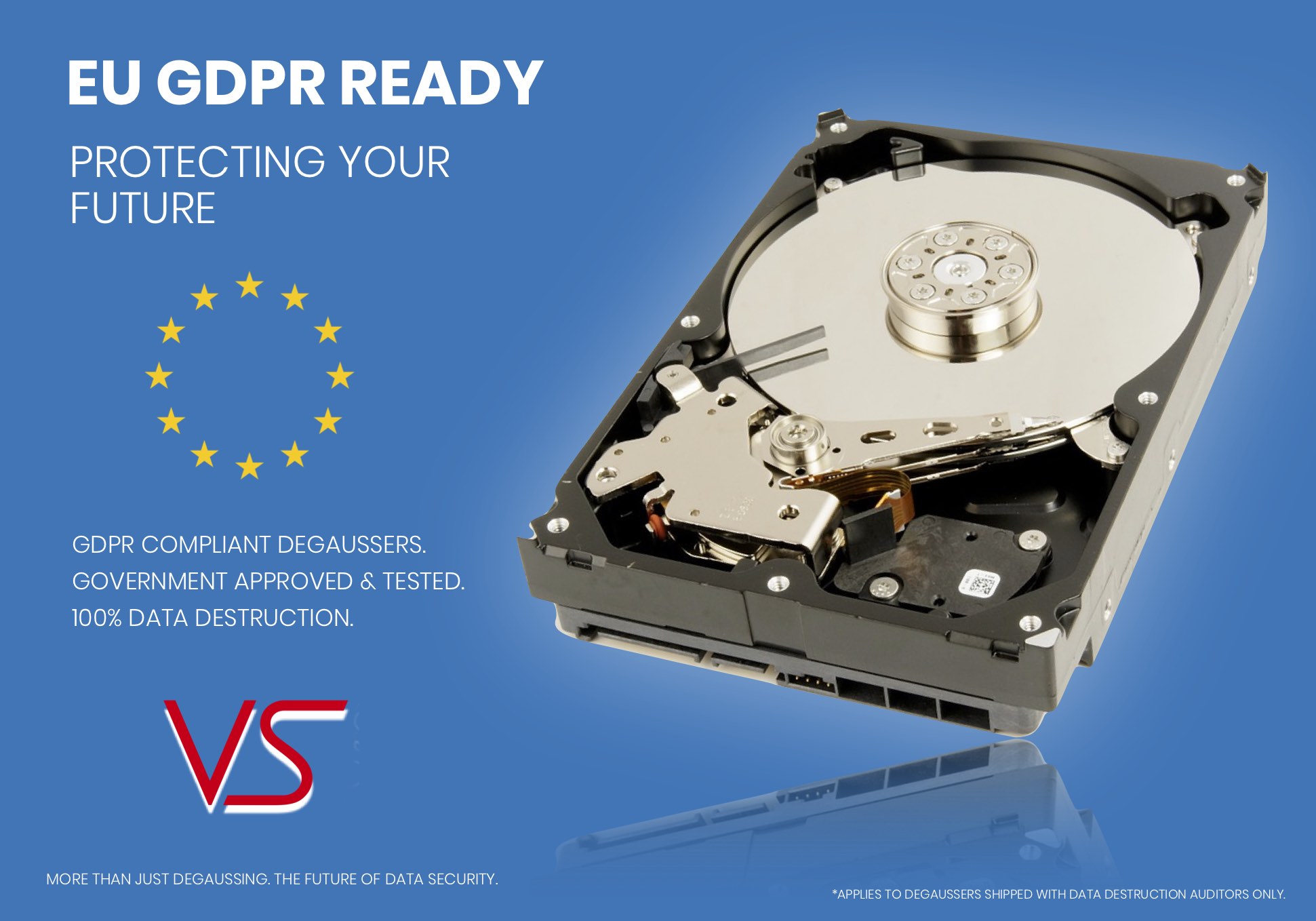 Hard Drive Degausser, Hard Drive Destruction - VS Security Products